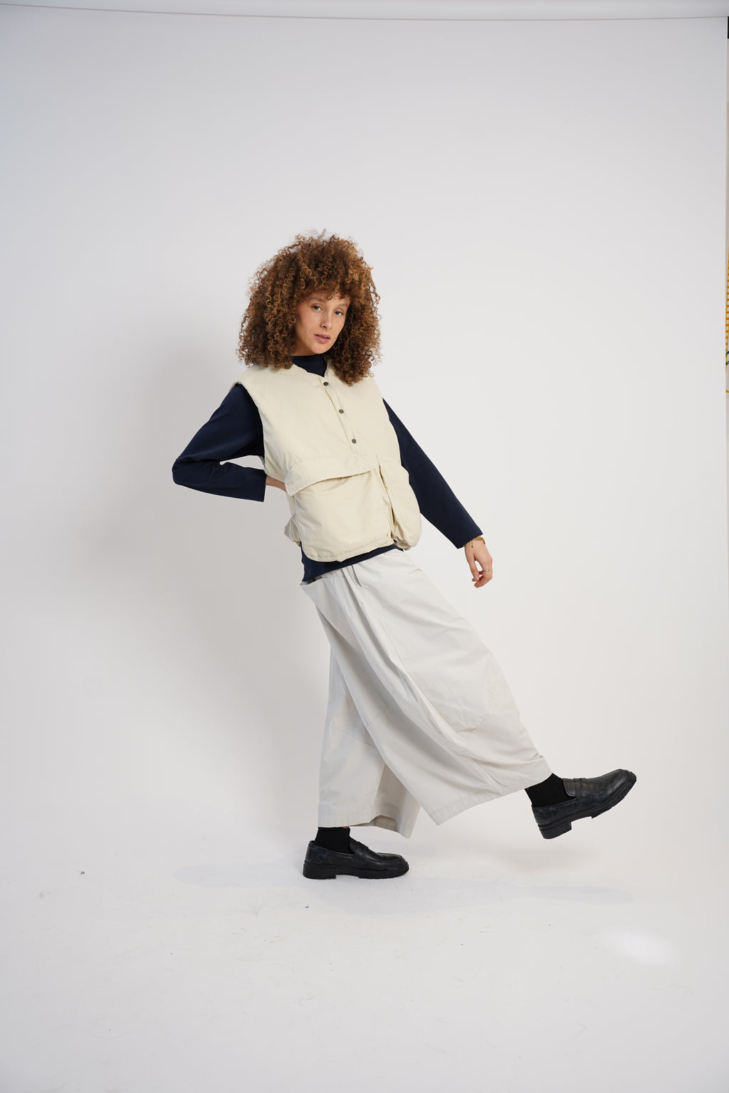 PANTALON BALLON TAUPE