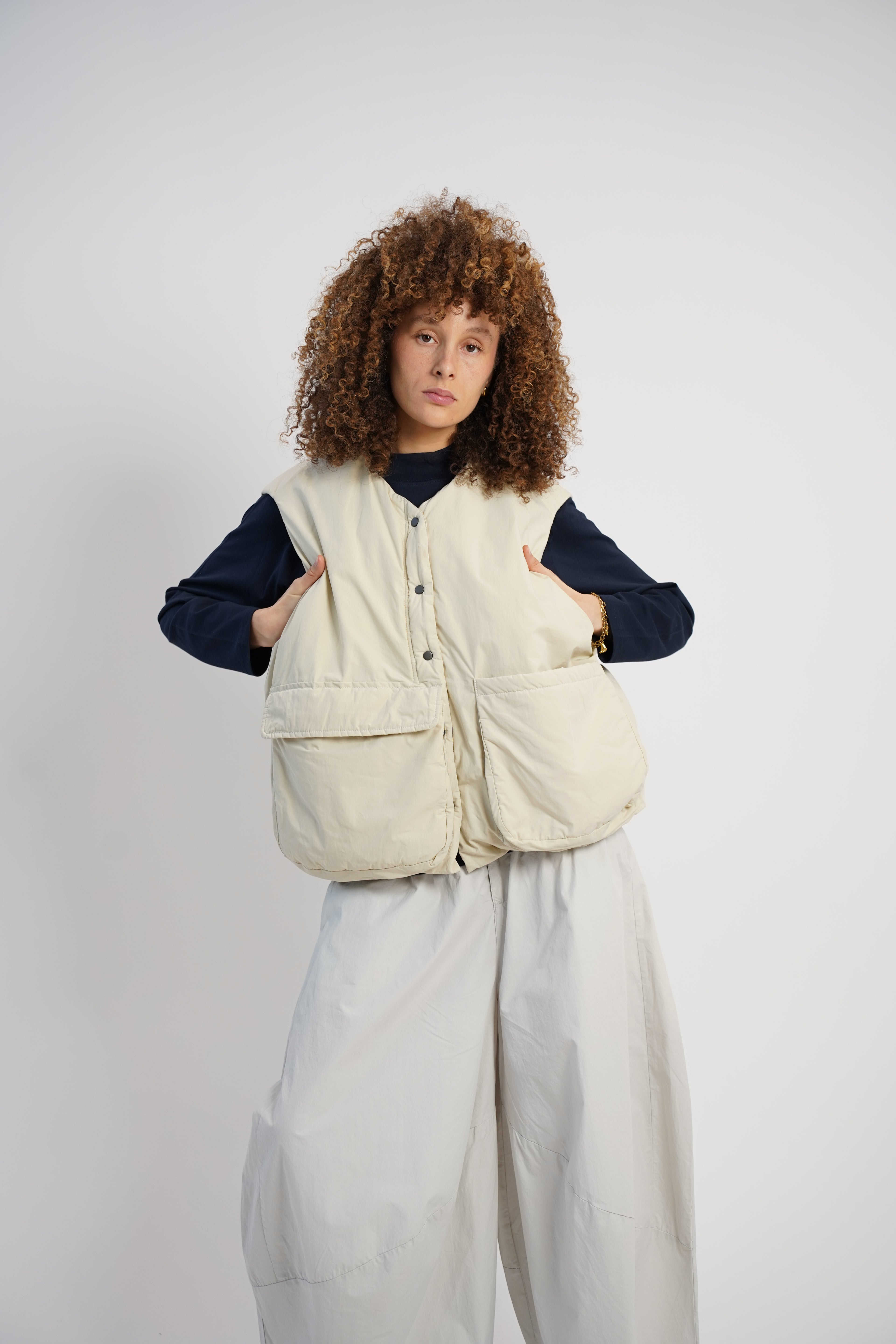 PANTALON BALLON TAUPE