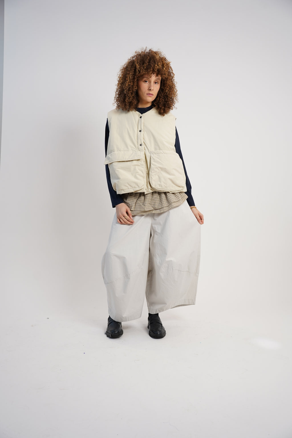 PANTALON BALLON TAUPE