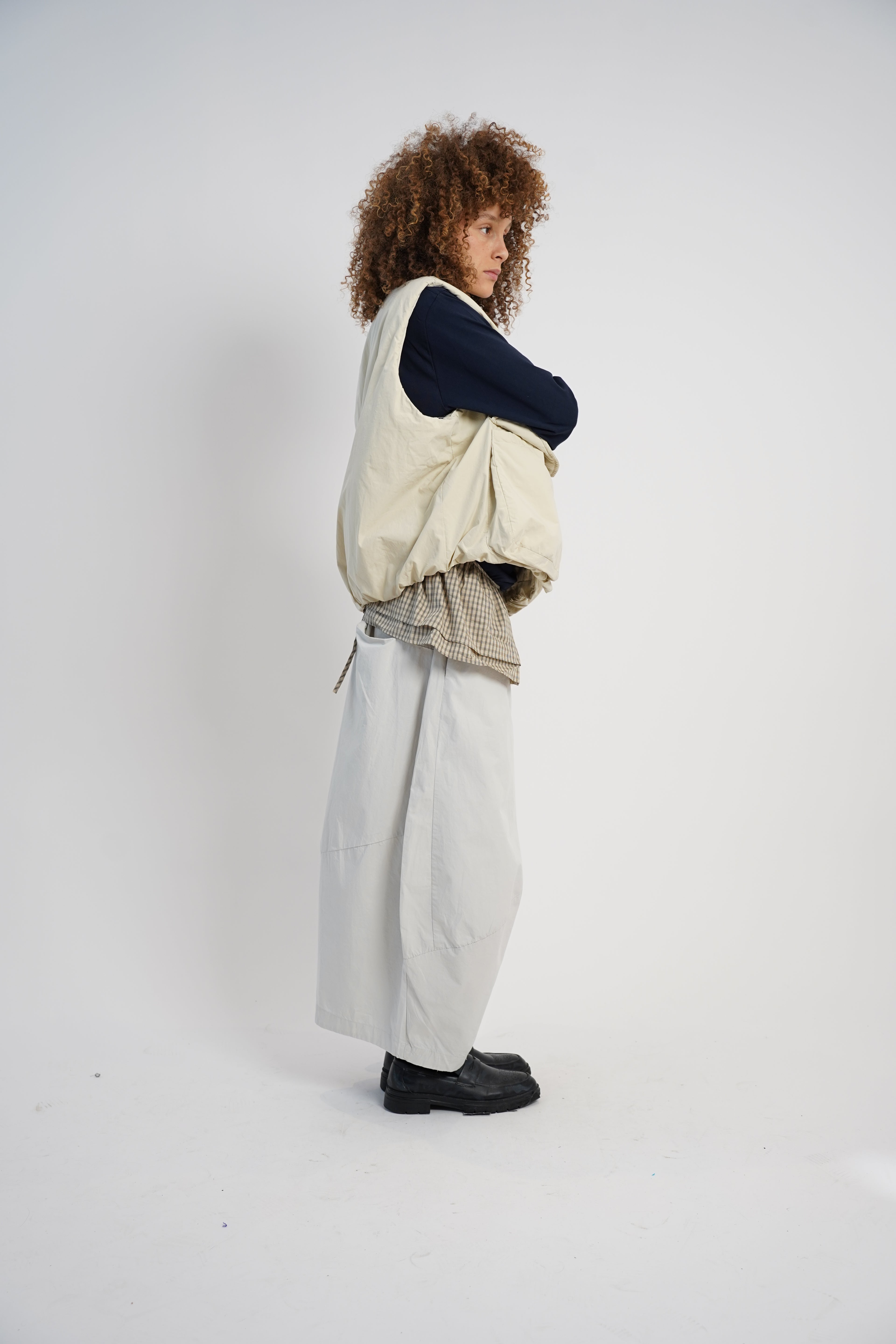 PANTALON BALLON TAUPE