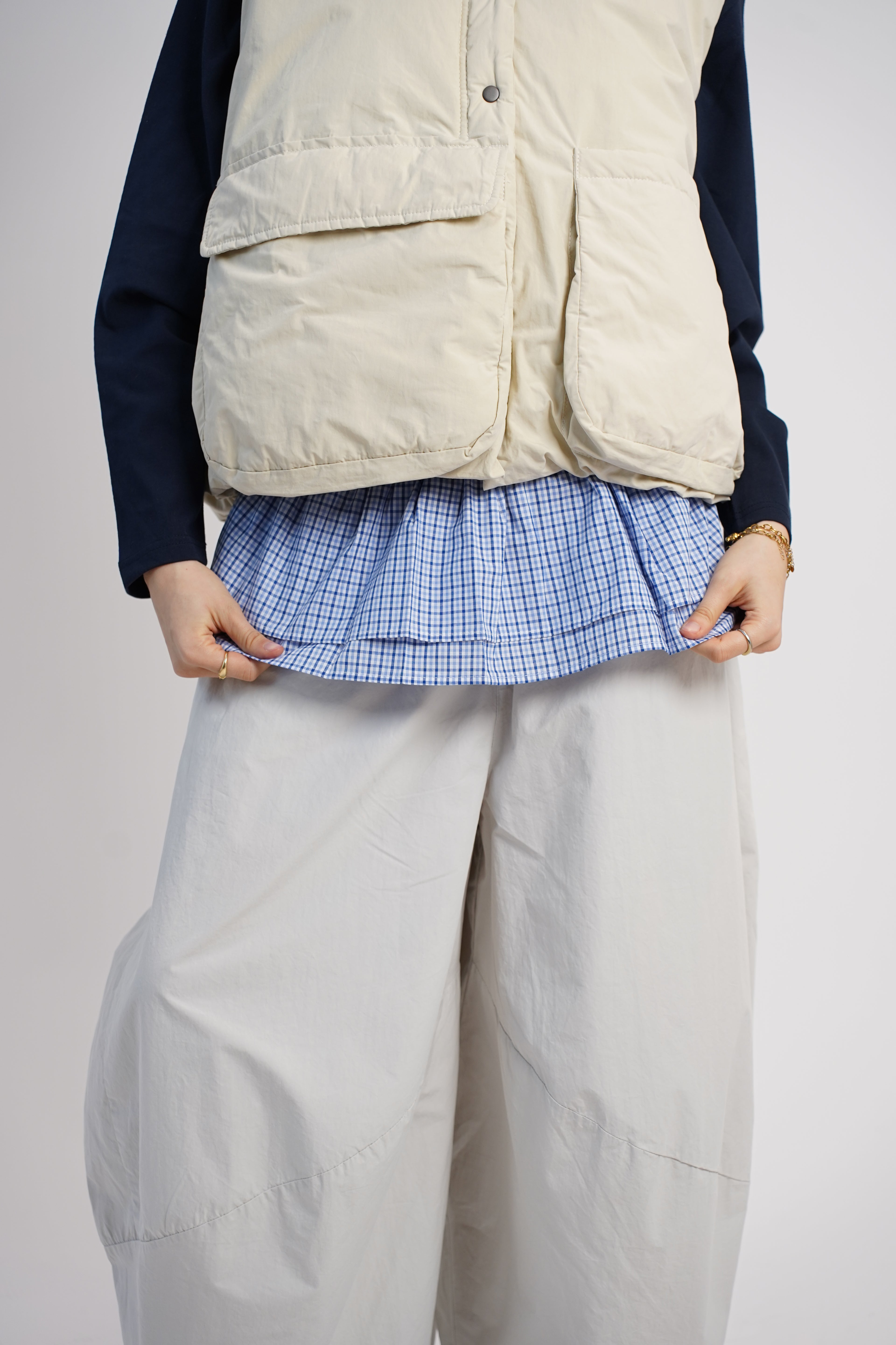 PANTALON BALLON TAUPE