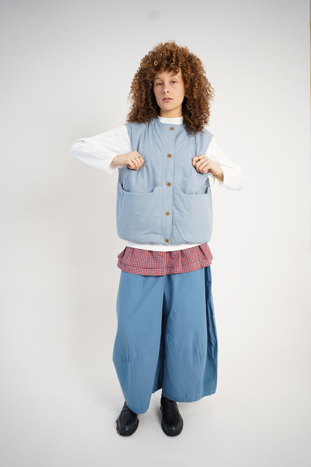 PANTALON BALLON BLEU CLAIR