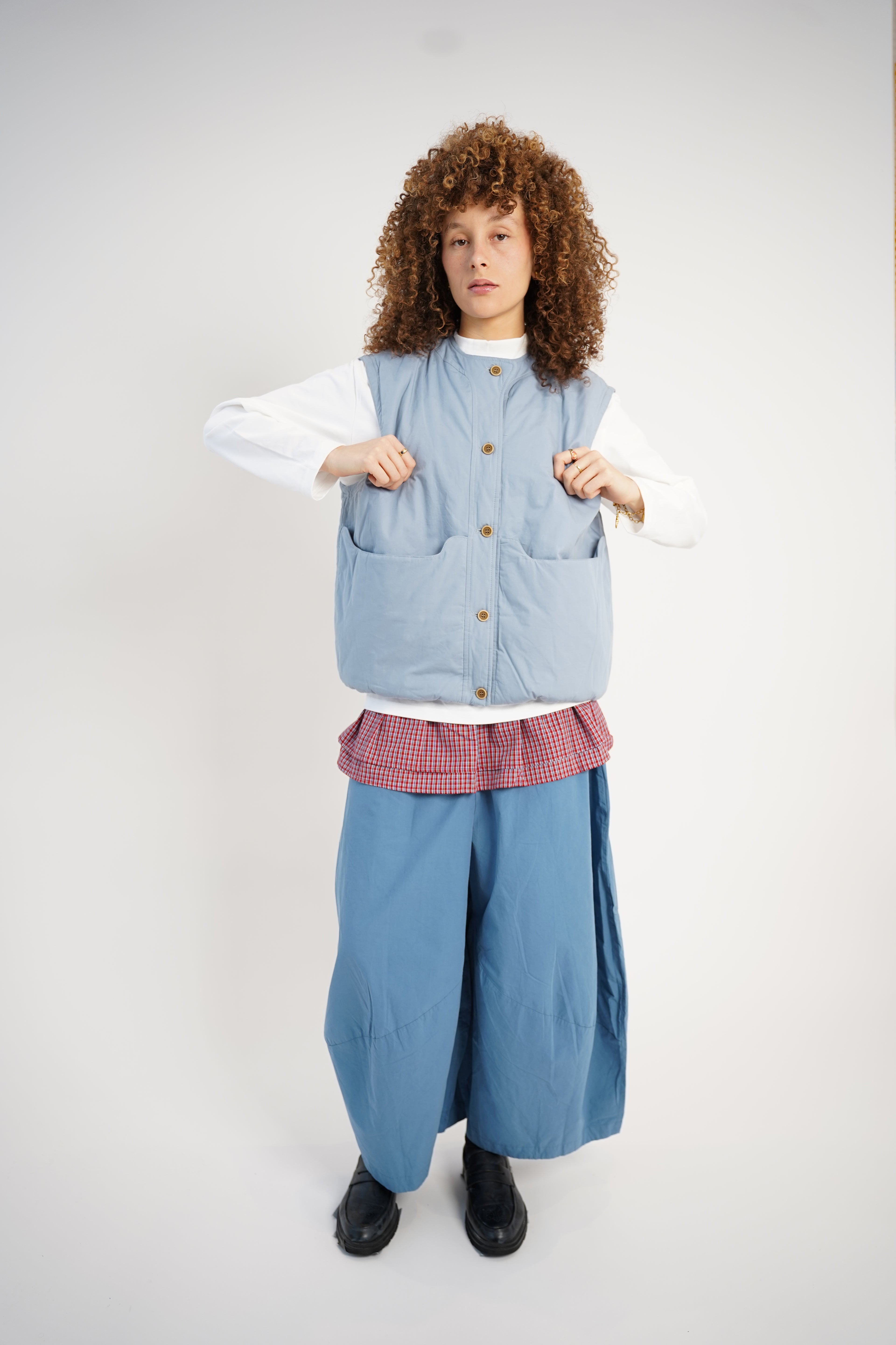 PANTALON BALLON BLEU CLAIR
